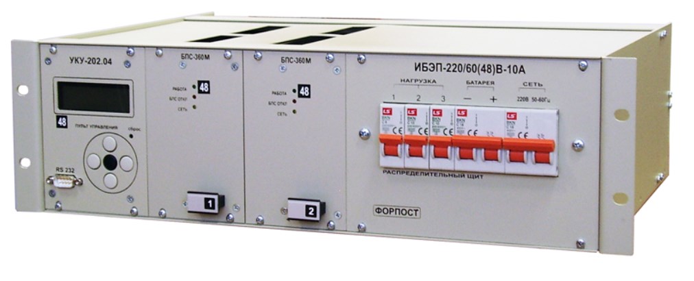 ИБЭП-220/48 60 В-10А Вспомогательное оборудование ОПС