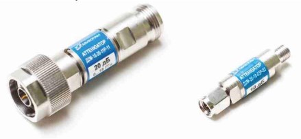 Аттенюатор коаксиальный тип N (розетка) - тип N (вилка) Д2М-18-40-11Р-11 Индикаторы часового типа