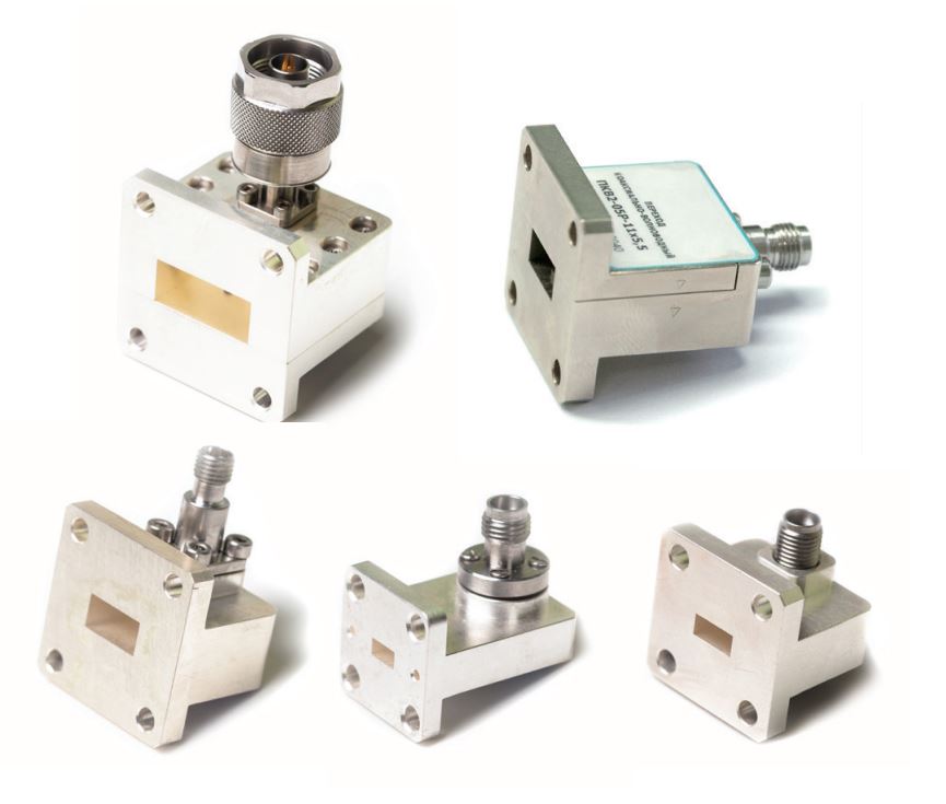 Переход коаксиально-волноводный сечение прямоугольного волновода 28,5 × 12,6 мм тип N (вилка) ПКВ1-11-28,5×12,6 Индикаторы часового типа